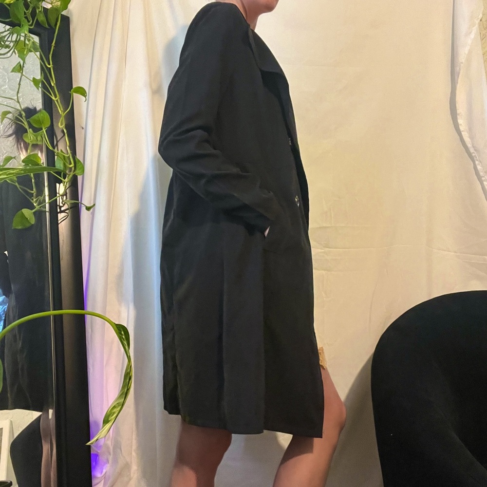 Double Breasted Pocket Side Coat - image 3